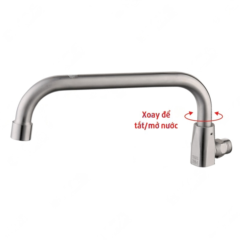 Vòi rửa chén nóng lạnh iNox 304 Sennam CLI-18