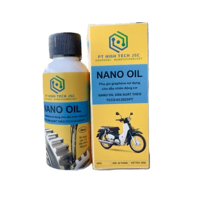 Phụ gia Nano dầu nhớt xe máy 50ml (PT Nano Oil Graphene)