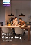 Bảng giá đèn led Philips (Catalogue) Bảng giá đèn led Philips (Catalogue)