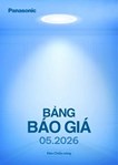 Bảng giá đèn led Panasonic (Catalogue)