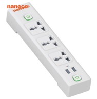 Ổ Cắm Có Dây NES332U-3 (Nanoco)
