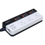 Ổ cắm có dây, 3 ổ cắm, 3 công tắc phụ, 3m WCHG28334 PANASONIC