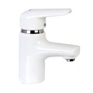 Vòi lavabo sứ nóng lạnh Sennam LS-04