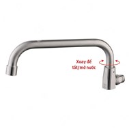 Vòi rửa chén lạnh iNox 304 Sennam CLI-18