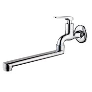 Vòi rửa chén lạnh âm tường Sennam CL-18