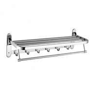 Giá treo khăn nhà tắm có móc  iNox 304 Sennam GK-3