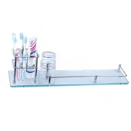 Kệ kính cường lực, iNox 304 Sennam KK-02