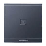 Ổ cắm điện thoại 4 cực màu xám ánh kim WMF403MYH-VN Dòng MODERVA PANASONIC