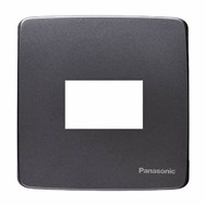 Mặt vuông dùng cho 1 thiết bị màu xám ánh kim WMT7811MYH-VN Dòng MINERVA PANASONIC