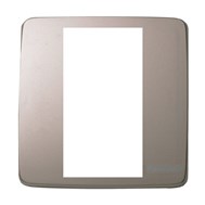 Mặt vuông dùng cho 3 thiết bị màu vàng ánh kim WMT7813MYZ-VN Dòng MINERVA PANASONIC