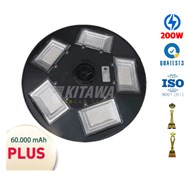 Đèn Năng Lượng Mặt Trời Đĩa Bay 200W Kitawa UF1200P (60.000mAH)