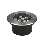 Đèn led âm sàn 016 Anfaco 9W, IP66, khoét lỗ 145mm