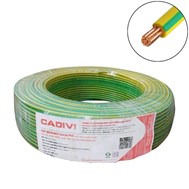 Dây cáp tiếp địa CV-16mm2 Cadivi 0.6/1kV (TE, PE vàng xanh)