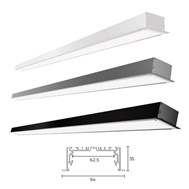 Đèn led thanh Profile 3594 VinaLed V2LNR-40W/V2LNR-80W (bạc)