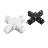 Đầu nối chữ X thanh ray RT2-XW/RT2-XB (RT-XW/ RT-XB) Vinaled (màu đen, trắng)