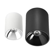 Đèn ốp trần tròn 12W V4CLF-12 VinaLed (vỏ chóa đen/trắng/bạc)