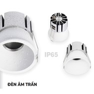 Đèn chống ẩm chiếu điểm 3W V14DLF-3 IP65 VinaLed (khoét lỗ 55mm)
