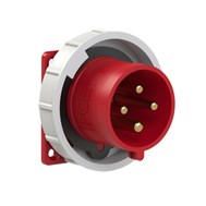 Phích cắm âm dạng thẳng 4P 63A IP67, F634-6 PCE