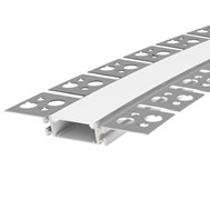 Đèn led thanh nhôm uốn cong âm viền, led dán 24V Anfaco