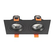 Chóa đèn âm trần đôi AFC 388 D/2 - MR16 (Không Bóng) Anfaco