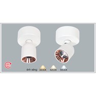 Đèn led ốp trần chiếu điểm AFC 816 D 7W Anfaco (xoay 360° vỏ trắng)