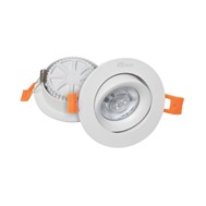 Đèn chiếu điểm spotlight âm trần Anfaco AFC 672 T 5W (khoét lỗ 75mm)