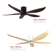 Quạt sát trần QVifa-900 Vàng/Coffee 40W 5 cánh (thân đen, trắng)