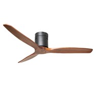 Quạt sát trần QVifa-57 40W 3 cánh (thân đen, cánh gỗ)
