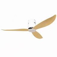 Quạt sát trần QViFa-33/vàng 40W (thân trắng, 3 cánh vàng nhựa ABS)