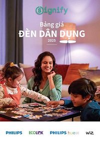 Bảng giá đèn led dân dụng Philips (Catalogue)
