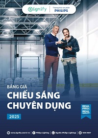  Bảng giá đèn led Philips (Catalogue chuyên dụng)