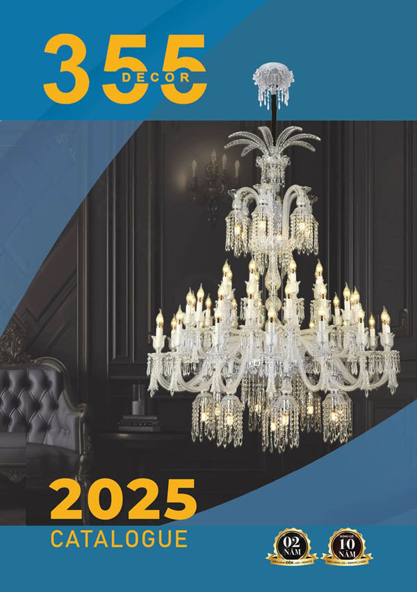 Bảng giá đèn trang trí 355 DECOR Lighting (Catalogue)