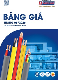 Bảng giá dây cáp điện DAPHACO (Catalogue 2026)