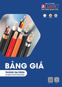 Bảng giá dây cáp điện LION (Catalogue 2026)