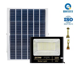 Đèn Pha Năng Lượng Mặt Trời 300W Kitawa DP1300, IP67