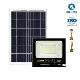 Đèn Pha Năng Lượng Mặt Trời 100W Kitawa DP1100, IP67