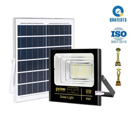Đèn Pha Năng Lượng Mặt Trời 60W Kitawa DP160, IP67