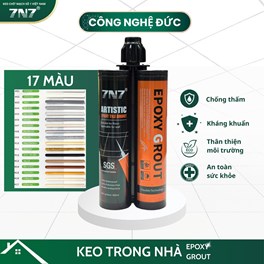 Keo chít mạch gạch 7N7 Epoxy 2 thành phần (trong nhà)